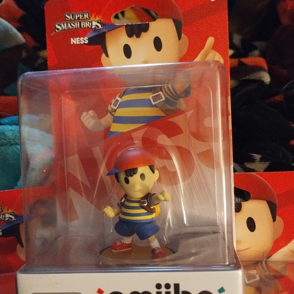 Nintendo Super smash Bros Amiibo 1st release Ness from - Picture 1 of 1